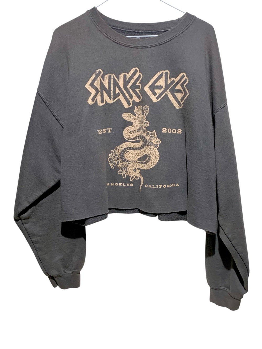 Women’s Goodie Two Sleeves Cropped Sweatshirt Sz XL